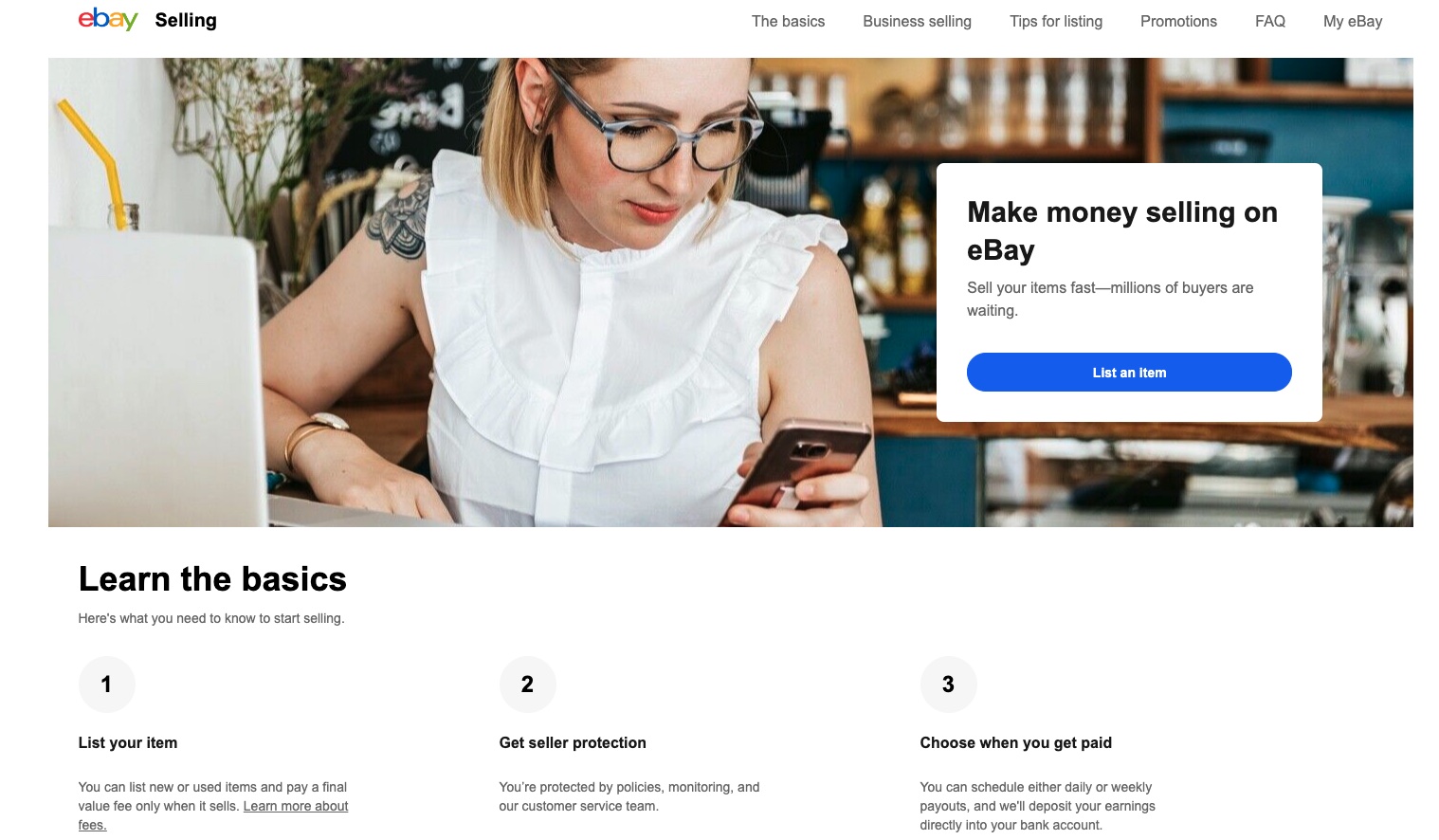 eBay platform control